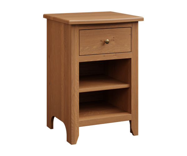 Classic Shaker 1 Drawer Night Stand with Shelf