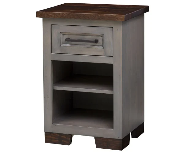 Hudson 1 Drawer Nightstand with Shelf