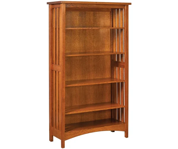 Arts & Crafts Slat Bookcase