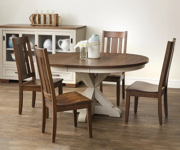 Hudson Single Pedestal Dining Collection