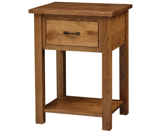 Heirloom Mission 1 Drawer Table Nightstand